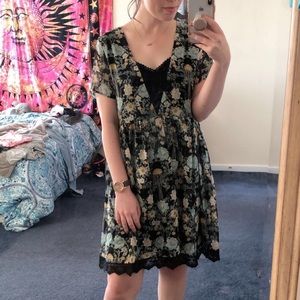 Floral babydoll dress